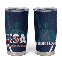 United States 2026 Soccer Custom Tumbler Cup Go USA One Nation One Team
