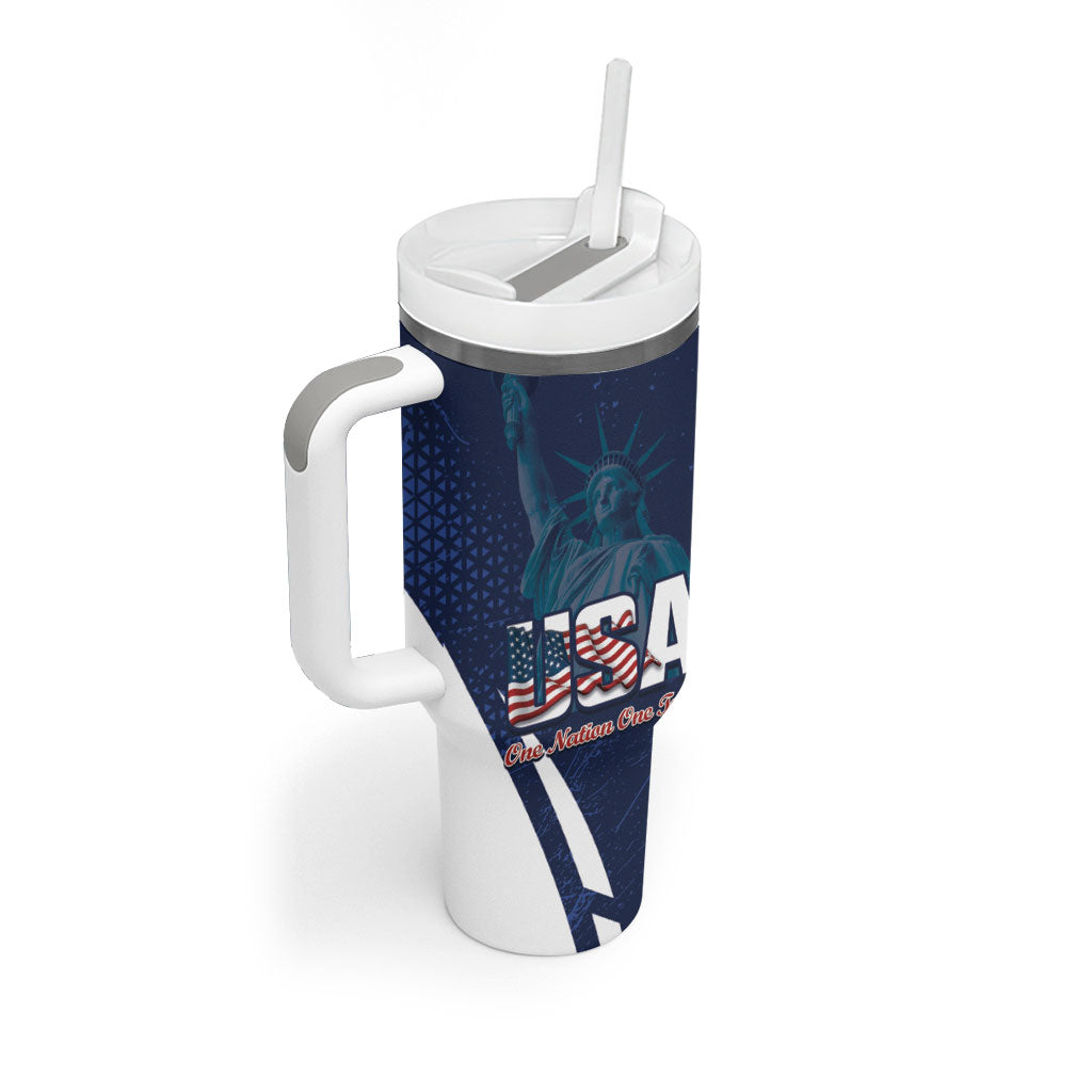 United States 2026 Soccer Custom Tumbler With Handle Go USA One Nation One Team