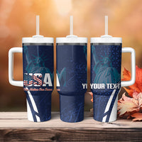 United States 2026 Soccer Custom Tumbler With Handle Go USA One Nation One Team