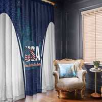 United States 2026 Soccer Window Curtain Go USA One Nation One Team