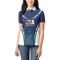 United States 2026 Soccer Custom Women Polo Shirt Go USA One Nation One Team