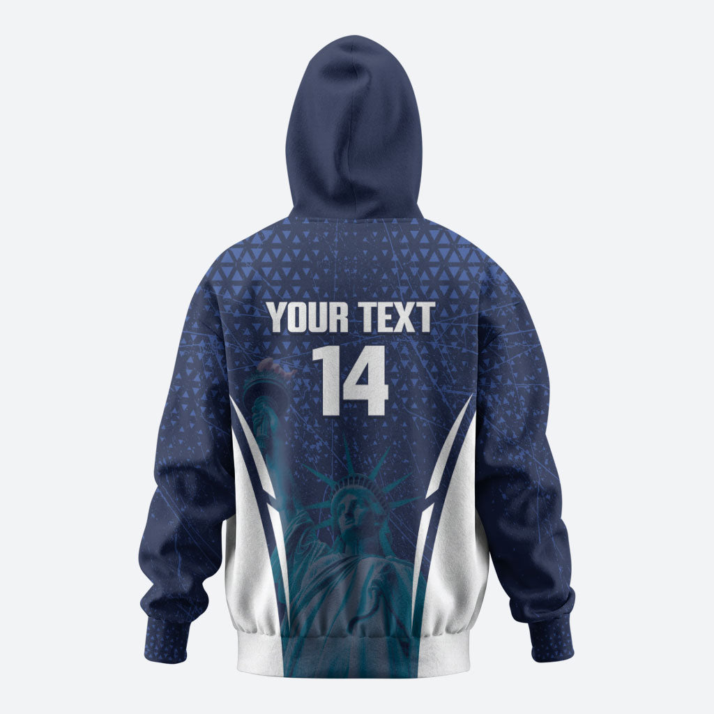 United States 2026 Soccer Custom Zip Hoodie Go USA One Nation One Team