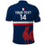 Personalised France Rugby Polo Shirt 2023 Allez Les Bleus World Cup - Wonder Print Shop