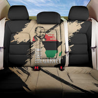Marcus Garvey Day Back Car Seat Cover UNIA Flag Mix African Map - Wonder Print Shop