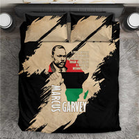 Marcus Garvey Day Bedding Set UNIA Flag Mix African Map - Wonder Print Shop
