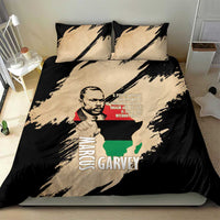 Marcus Garvey Day Bedding Set UNIA Flag Mix African Map - Wonder Print Shop