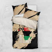 Marcus Garvey Day Bedding Set UNIA Flag Mix African Map - Wonder Print Shop