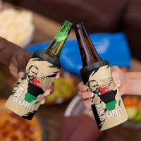 Marcus Garvey Day 4 in 1 Can Cooler Tumbler UNIA Flag Mix African Map - Wonder Print Shop