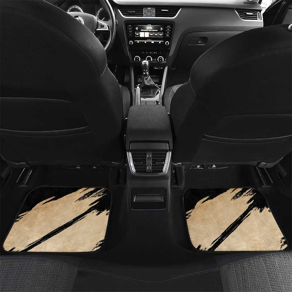 Marcus Garvey Day Car Mats UNIA Flag Mix African Map - Wonder Print Shop