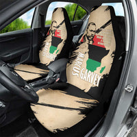 Marcus Garvey Day Car Seat Cover UNIA Flag Mix African Map - Wonder Print Shop