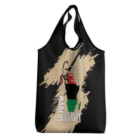 Marcus Garvey Day Grocery Bag UNIA Flag Mix African Map - Wonder Print Shop