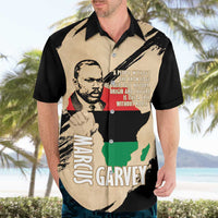 Marcus Garvey Day Hawaiian Shirt UNIA Flag Mix African Map - Wonder Print Shop