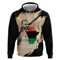 Marcus Garvey Day Hoodie UNIA Flag Mix African Map - Wonder Print Shop