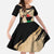 Marcus Garvey Day Kid Short Sleeve Dress UNIA Flag Mix African Map - Wonder Print Shop