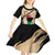 Marcus Garvey Day Kid Short Sleeve Dress UNIA Flag Mix African Map - Wonder Print Shop