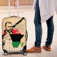 Marcus Garvey Day Luggage Cover UNIA Flag Mix African Map - Wonder Print Shop