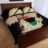 Marcus Garvey Day Quilt Bed Set UNIA Flag Mix African Map - Wonder Print Shop