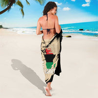 Marcus Garvey Day Sarong UNIA Flag Mix African Map - Wonder Print Shop