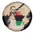Marcus Garvey Day Spare Tire Cover UNIA Flag Mix African Map - Wonder Print Shop