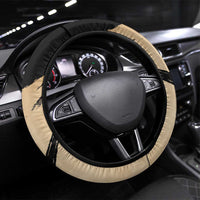 Marcus Garvey Day Steering Wheel Cover UNIA Flag Mix African Map - Wonder Print Shop