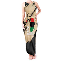 Marcus Garvey Day Tank Maxi Dress UNIA Flag Mix African Map - Wonder Print Shop