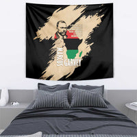 Marcus Garvey Day Tapestry UNIA Flag Mix African Map - Wonder Print Shop