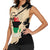 Marcus Garvey Day Women Sleeveless Polo Shirt UNIA Flag Mix African Map - Wonder Print Shop