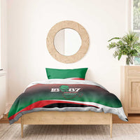 Marcus Garvey 1887 Bedding Set African Map Curves Style - Wonder Print Shop