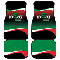 Marcus Garvey 1887 Car Mats African Map Curves Style - Wonder Print Shop