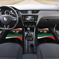 Marcus Garvey 1887 Car Mats African Map Curves Style - Wonder Print Shop