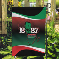 Marcus Garvey 1887 Garden Flag African Map Curves Style - Wonder Print Shop
