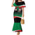 Marcus Garvey 1887 Mermaid Dress African Map Curves Style - Wonder Print Shop