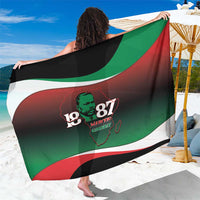 Marcus Garvey 1887 Sarong African Map Curves Style - Wonder Print Shop