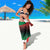 Marcus Garvey 1887 Sarong African Map Curves Style - Wonder Print Shop