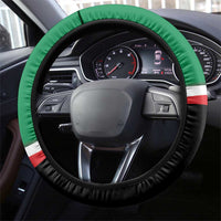 Marcus Garvey 1887 Steering Wheel Cover African Map Curves Style - Wonder Print Shop