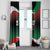 Marcus Garvey 1887 Window Curtain African Map Curves Style - Wonder Print Shop