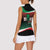 Marcus Garvey 1887 Women Sleeveless Polo Shirt African Map Curves Style - Wonder Print Shop