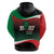 Marcus Garvey 1887 Zip Hoodie African Map Curves Style - Wonder Print Shop