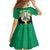 Gabon Independence Day Family Matching Mermaid Dress and Hawaiian Shirt Memorial Leon Mba Monument - Wonder Print Shop