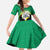 Gabon Independence Day Family Matching Off The Shoulder Long Sleeve Dress and Hawaiian Shirt Memorial Leon Mba Monument - Wonder Print Shop