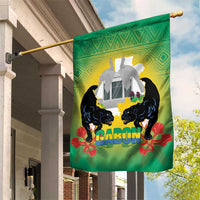 Gabon Independence Day Garden Flag Memorial Leon Mba Monument - Wonder Print Shop