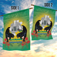 Gabon Independence Day Garden Flag Memorial Leon Mba Monument - Wonder Print Shop