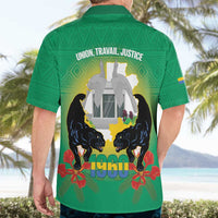 Gabon Independence Day Hawaiian Shirt Memorial Leon Mba Monument - Wonder Print Shop