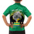 Gabon Independence Day Kid Hawaiian Shirt Memorial Leon Mba Monument - Wonder Print Shop
