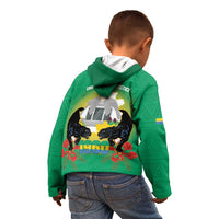Gabon Independence Day Kid Hoodie Memorial Leon Mba Monument - Wonder Print Shop