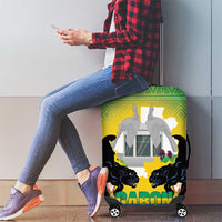 Gabon Independence Day Luggage Cover Memorial Leon Mba Monument - Wonder Print Shop