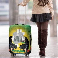 Gabon Independence Day Luggage Cover Memorial Leon Mba Monument - Wonder Print Shop