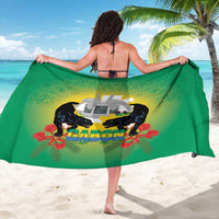 Gabon Independence Day Sarong Memorial Leon Mba Monument - Wonder Print Shop