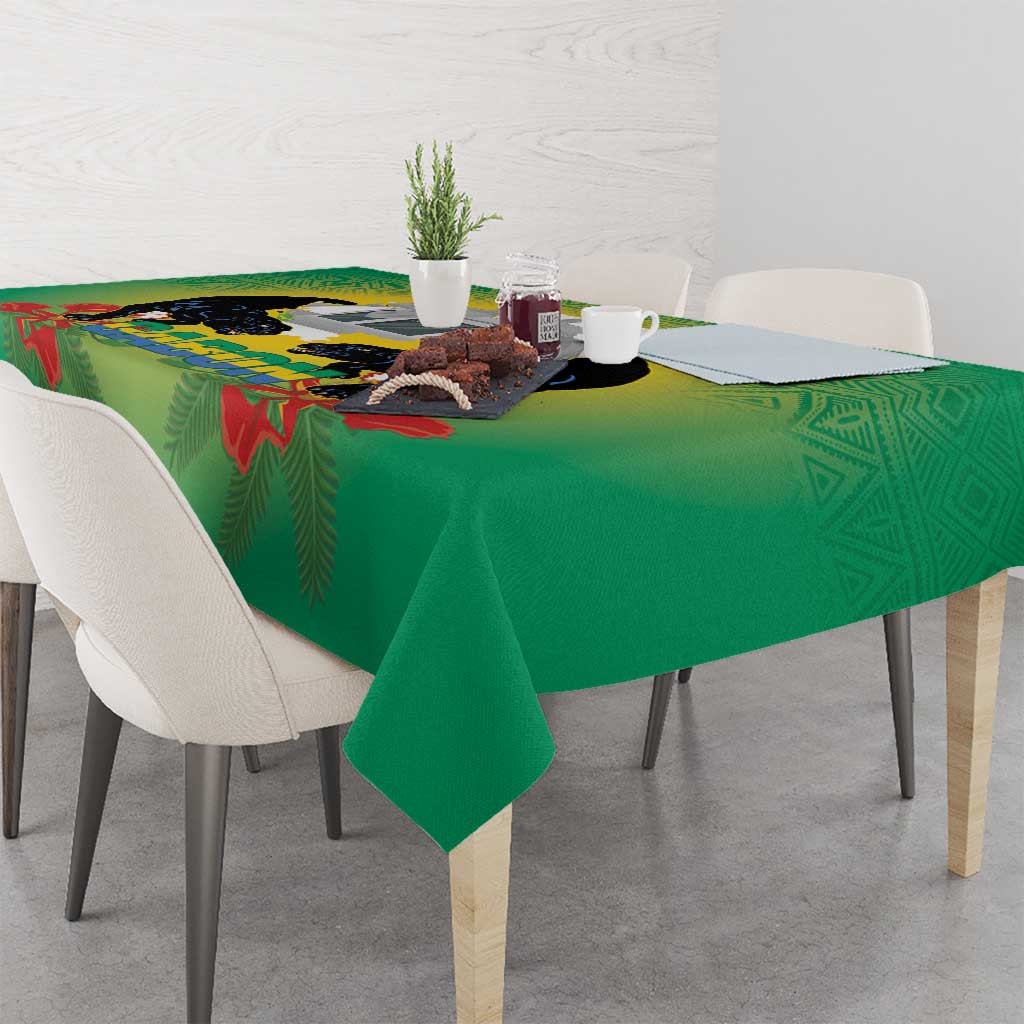 Gabon Independence Day Tablecloth Memorial Leon Mba Monument - Wonder Print Shop