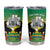 Gabon Independence Day Tumbler Cup Memorial Leon Mba Monument - Wonder Print Shop